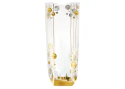 Gold Baubles Polypropylene Bag